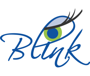Blink Eye Care and Eye Wear Logo